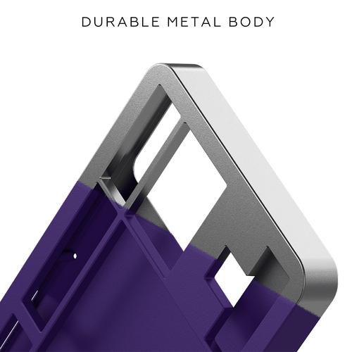 Dark Project ALU87B Celestial, G3MS Voidstone Switch, UK/DE/AT/ES/IT/FI/NO/SE/DK toetsenbord Gamen USB QWERTZ Deens, Engels, Duits, Italiaans, Scandinavisch, Noors, Spaans, Zweeds, Brits Engels Paars - Image 4