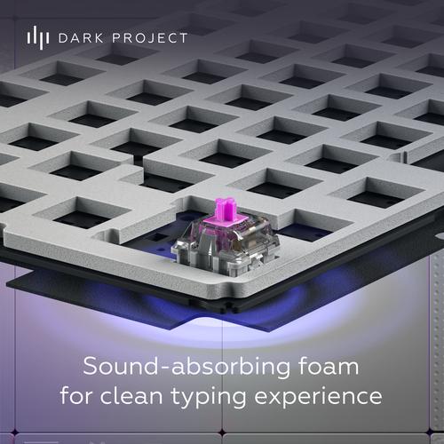 Dark Project DPKB_DAYLIGHT_87_ISO toetsenbord Gamen USB Deens, Engels, Fins, Duits, Italiaans, Scandinavisch, Noors, Spaans, Zweeds, Brits Engels, UK International Licht Grijs - Image 7