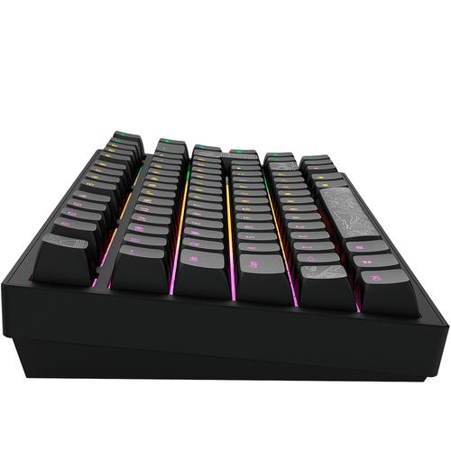 Dark Project DPKB_NOSTRA_81_ISO_BLACK toetsenbord Gamen USB QWERTZ Deens, Engels, Fins, Duits, Italiaans, Scandinavisch, Noors, Spaans, Zweeds, Brits Engels Zwart - Image 5