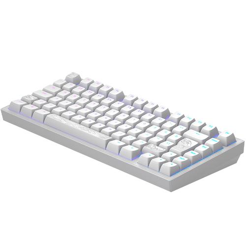 Dark Project DPKB_NOSTRA_81_ISO_WHITE toetsenbord Gamen USB QWERTZ Wit - Image 4