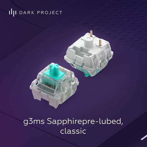 Dark Project DPKB_VIOLET_ 87_ISO toetsenbord Gamen USB QWERTZ Deens, Engels, Fins, Duits, Italiaans, Scandinavisch, Noors, Spaans, Zweeds, Brits Engels Violet - Image 5