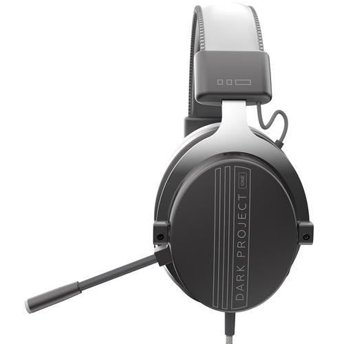 Dark Project DPO_VEXO_WIRED_GREY hoofdtelefoon/headset Bedraad Hoofdband Gamen USB Type-C / USB Type-A Grijs - Image 3