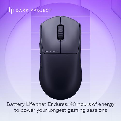 Dark Project DPP_Novus_BG muis Gamen Ambidextrous RF Wireless + USB Type-C Optisch 26000 DPI - Image 7