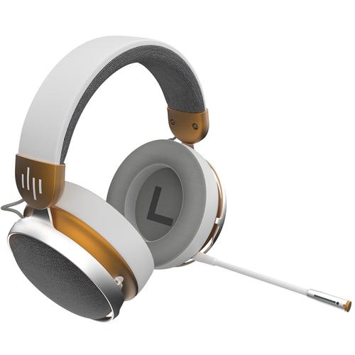 Dark Project DPP_SONO_WLESS_WHITE hoofdtelefoon/headset Bedraad en draadloos Hoofdband Gamen USB Type-C / USB Type-A Bluetooth Goud, Wit - Image 4