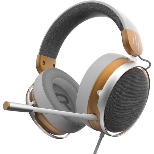 Dark Project Sono Headset Bedraad Hoofdband Gamen Goud, Wit - Image 1