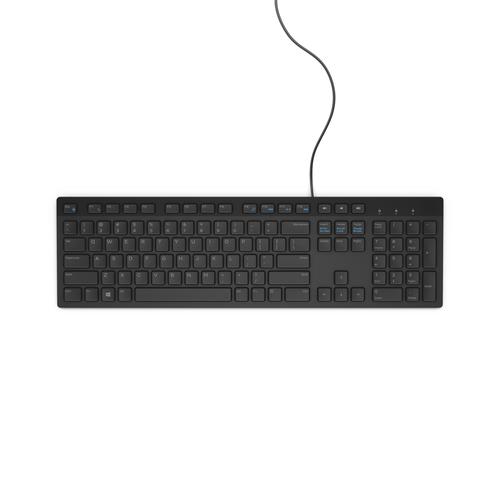 DELL bekabeld toetsenbord - KB216 - VS internationaal (QWERTY) - zwart - (RTL BOX) - Image 1