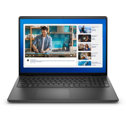 DELL DC16250 Intel Core 5 120U Laptop 40,6 cm (16") Full HD+ 16 GB DDR5-SDRAM 512 GB SSD Wi-Fi 6 (802.11ax) Windows 11 Home Engels Zwart - Image 1