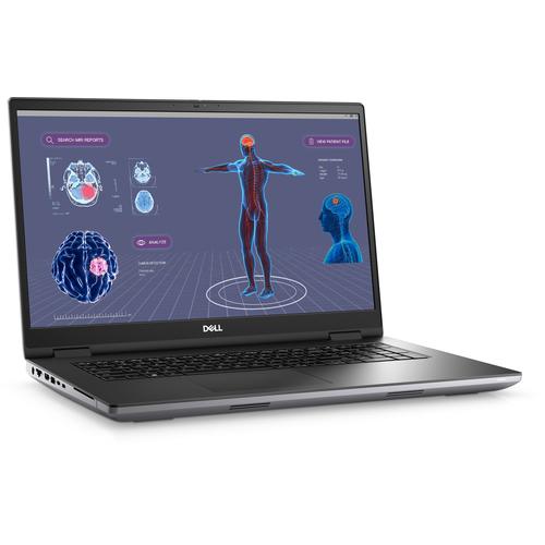 DELL Precision 7780 Intel® Core™ i7 i7-13850HX Mobiel werkstation 43,9 cm (17.3") Full HD 32 GB DDR5-SDRAM 1 TB SSD NVIDIA RTX 3500 Ada Wi-Fi 6E (802.11ax) Windows 11 Pro US International Grijs - Image 2