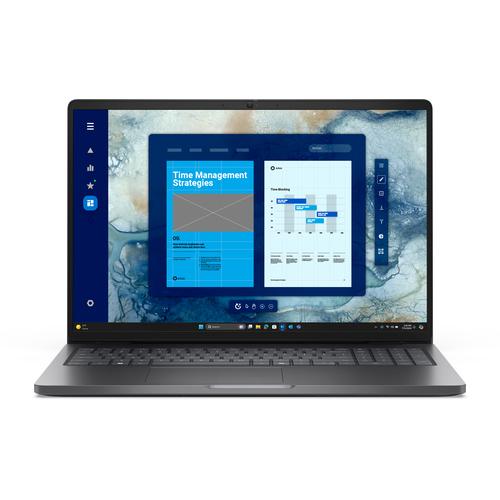 DELL Pro 16 PC16250 Intel Core 5 120U Laptop 40,6 cm (16") Full HD+ 16 GB DDR5-SDRAM 512 GB SSD Wi-Fi 6E (802.11ax) Windows 11 Pro Engels Zwart