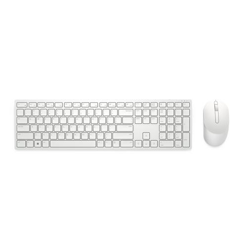 DELL Pro toetsenbord en muis - KM5221W - VS internationaal (QWERTY) - wit - Image 1
