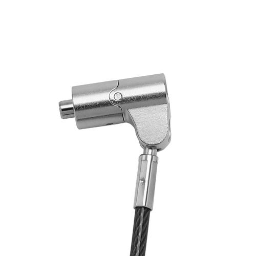 DICOTA D31700 kabelslot Zwart, Zilver 2 m - Image 3