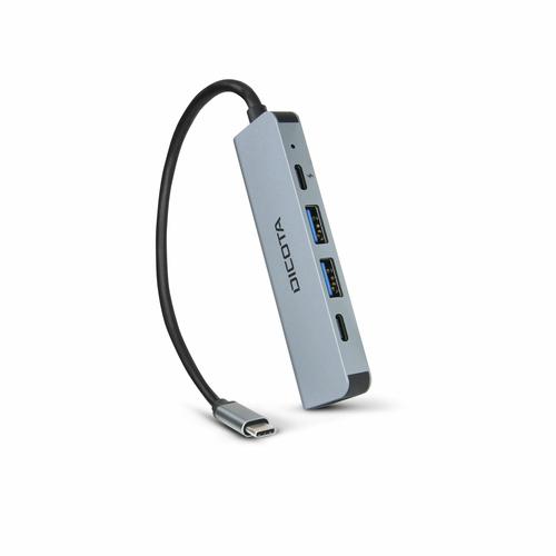 DICOTA D32060 interface hub USB Type-C Zilver - Image 3
