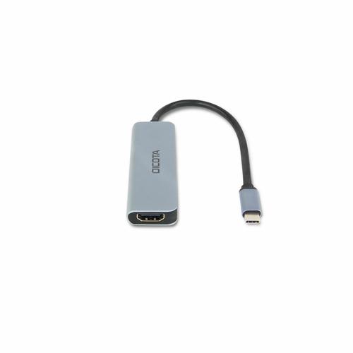 DICOTA D32060 interface hub USB Type-C Zilver - Image 5