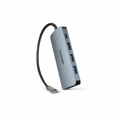 DICOTA D32062 interface hub USB Type-C Zilver - Image 3