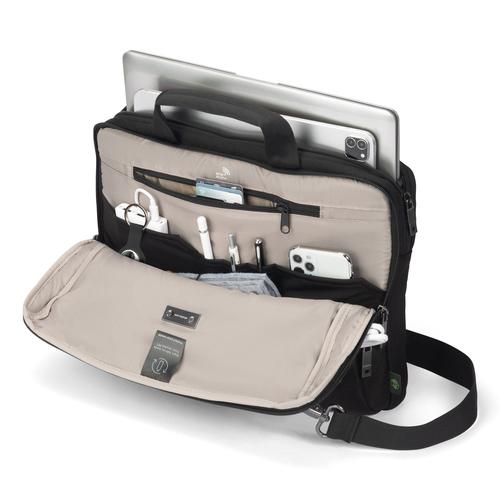 DICOTA D32172-RPET laptoptas 35,6 cm (14") Aktetas Zwart - Image 7