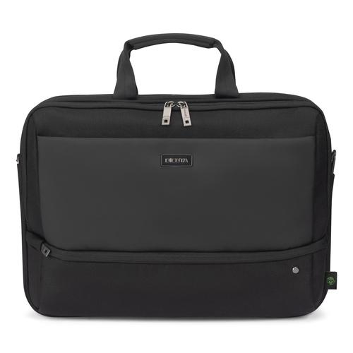 DICOTA D32173-RPET laptoptas 35,6 cm (14") Aktetas Zwart - Image 1
