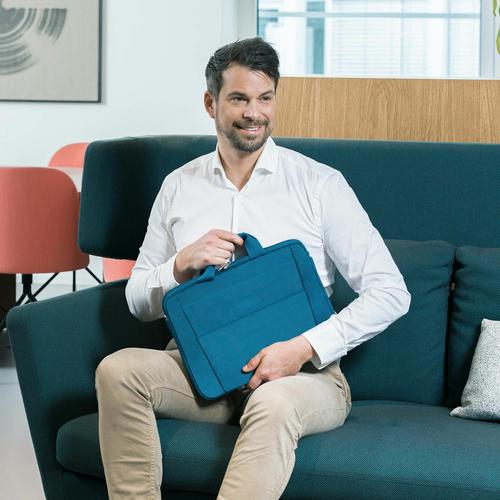 DICOTA Eco Slim Case BASE 35,8 cm (14.1") Blauw - Image 5