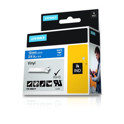 DYMO 1805417 labelprinter-tape Wit op blauw - Image 2