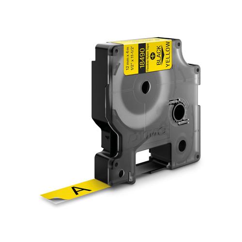 DYMO 18490 labelprinter-tape Zwart op geel - Image 4