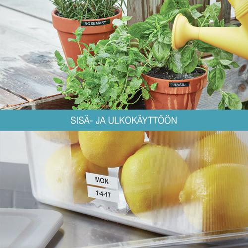 DYMO D1 -Durable Labels - Black on White - 12mm x 5.5m - Image 9