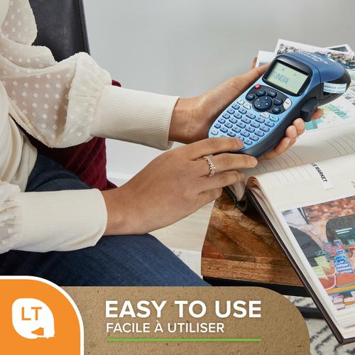 DYMO S0721650 labelprinter-tape Zwart op blauw - Image 8