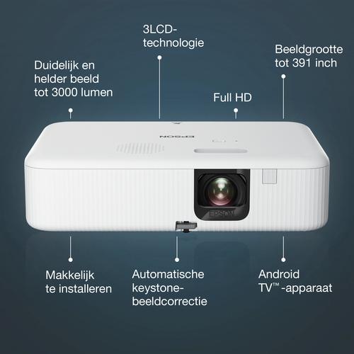 Epson CO-FH02 Smart Full HD-projector, 3000 lumen, scherm van maximaal 391 inch - Image 7