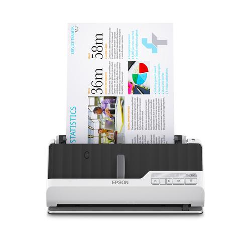 Epson DS-C490 Scanner met ADF + invoer voor losse vellen 600 x 600 DPI A4 Zwart, Wit - Image 1