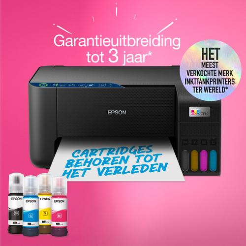 Epson EcoTank ET-2861 A4 multifunctionele Wi-Fi-printer met inkttank, inclusief tot 3 jaar inkt - Image 4