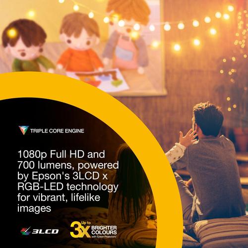 Epson EF-71 Projector met normale projectieafstand 700 ANSI lumens 3LCD 1080p (1920x1080) Wit - Image 5