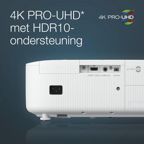 Epson EH-TW6250 4K PRO-UHD smart laserprojector, 2800 lumen, scherm van maximaal 500 inch - Image 4