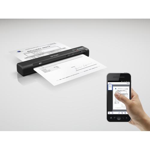 Epson WorkForce ES-60W, snelle draadloze mobiele A4-scanner met Wi-Fi-connectiviteit, ScanSmart-technologie en LCD-scherm - Image 6