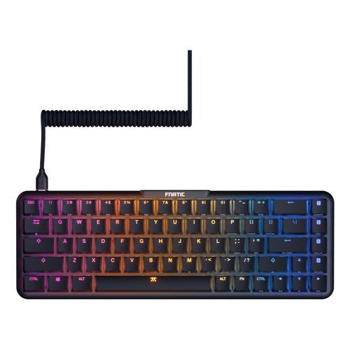 Fnatic STREAK65 LP toetsenbord Gamen USB QWERTY US International Zwart - Image 1