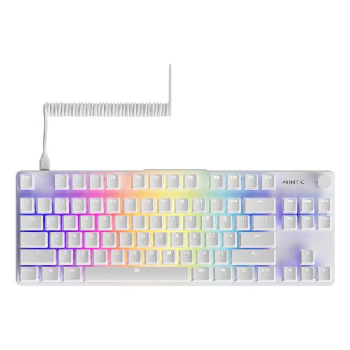 Fnatic STREAK80 LP toetsenbord Gamen USB QWERTY US International Wit - Image 1