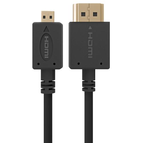 Gembird 3m HDMI-M/micro HDMI-M HDMI kabel HDMI Type A (Standaard) HDMI Type D (Micro) Zwart