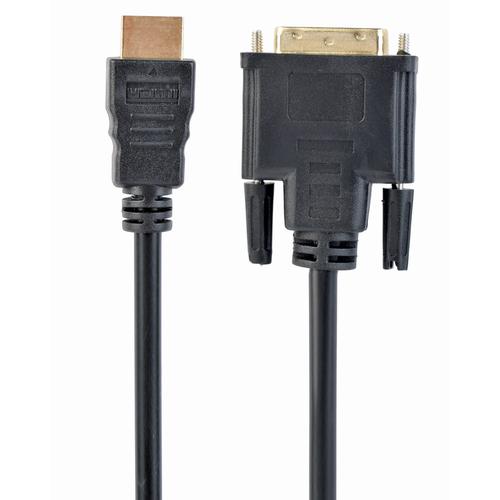 Gembird 5m, HDMI/DVI, M/M DVI-D Zwart - Image 1