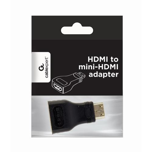 Gembird A-HDMI-FC tussenstuk voor kabels mini-HDMI Zwart - Image 1