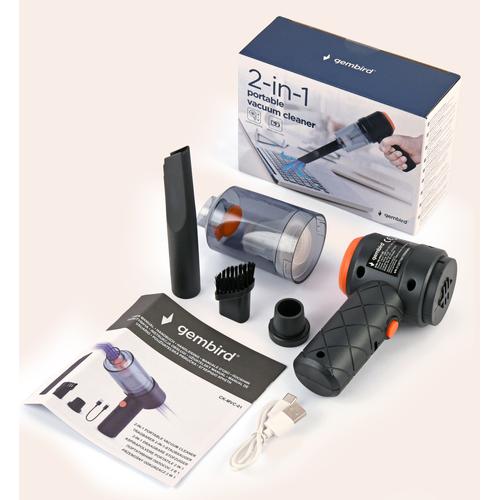 Gembird CK-MVC-01 handstofzuiger Zwart Zakloos - Image 3