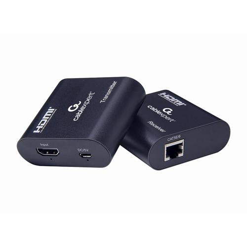 Gembird DEX-HDMI-03 audio/video extender Zwart