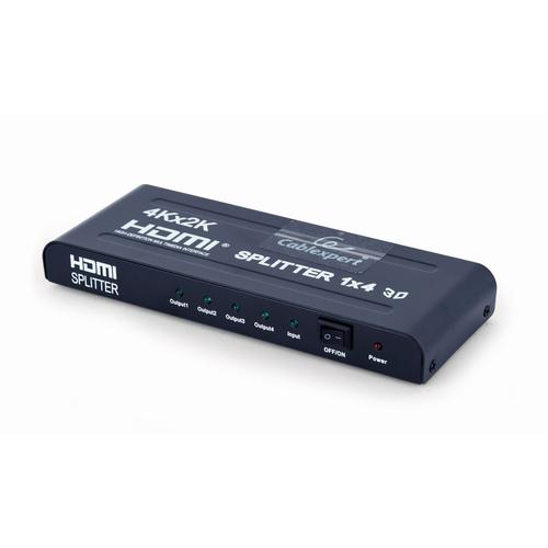 Gembird DSP-4PH4-02 video splitter HDMI 4x HDMI - Image 1