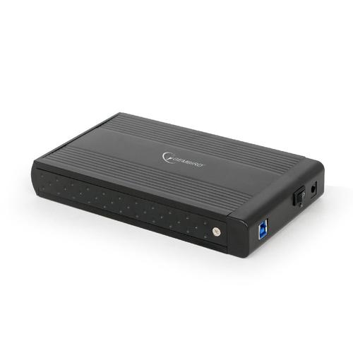 Gembird EE3-U3S-3 behuizing voor opslagstations HDD-behuizing Zwart 3.5 - Image 1