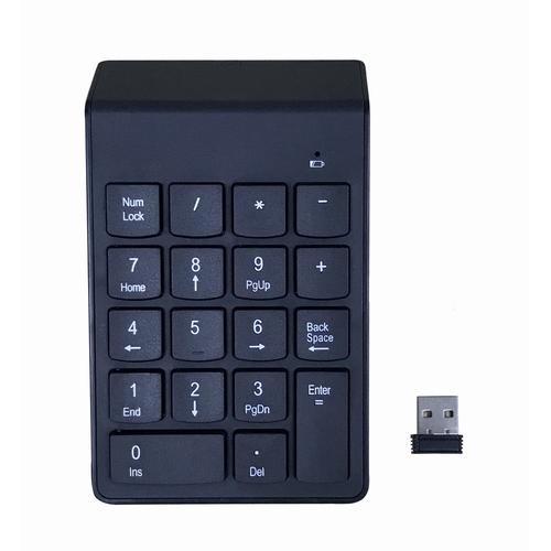 Gembird KPD-W-02 numeriek toetsenbord Laptop/pc Bluetooth Zwart - Image 1