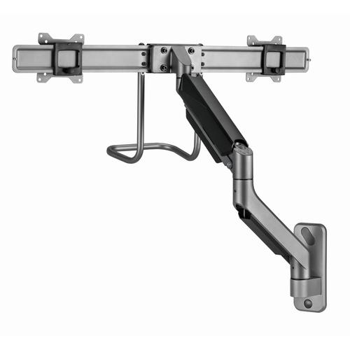Gembird Laikiklis Adjustable wall 2-display mounting arm 17-32inch iki 8kg - Image 6