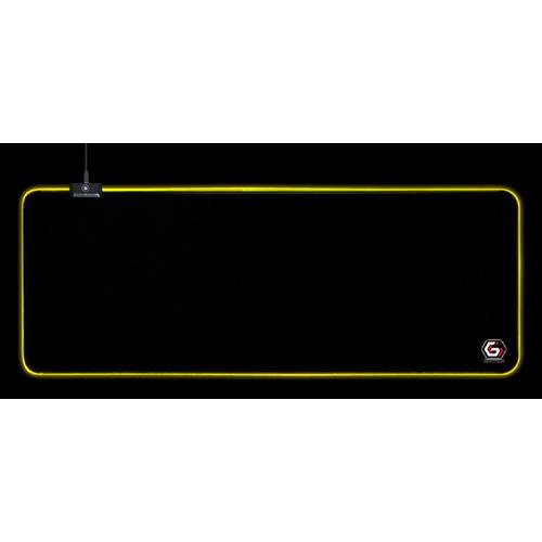 Gembird MP-GAMELED-L muismat Game-muismat Zwart - Image 3