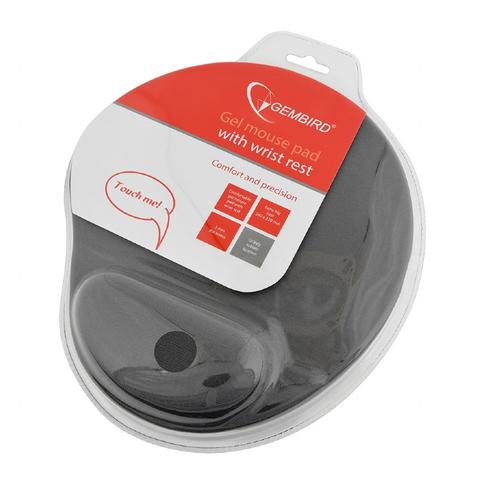 Gembird MP-GEL-GR muismat Grijs - Image 4