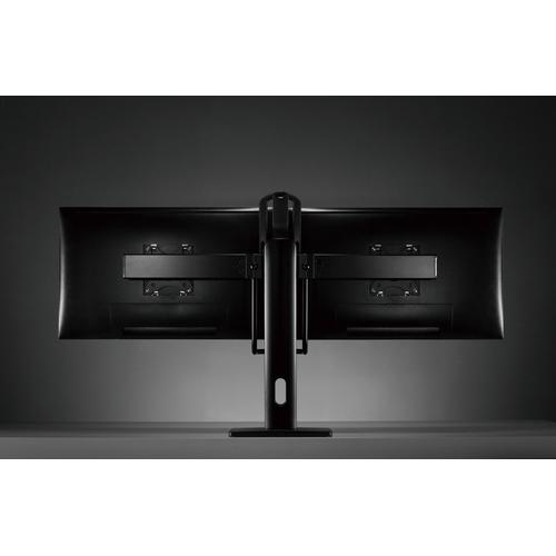 Gembird MS-D2-01 flat panel bureau steun 68,6 cm (27") Zwart - Image 4