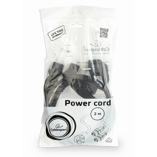 Gembird PC-186-ML6 electriciteitssnoer Zwart 2 m CEE7/4 - Image 5