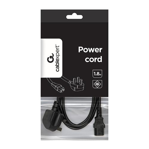 Gembird PC-187 electriciteitssnoer Zwart 1,8 m C13 stekker 3-pin - Image 3