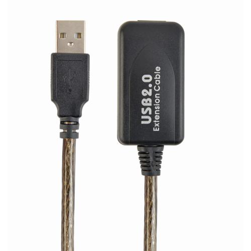 Gembird USB A/USB A M/F 10m USB-kabel USB 2.0 Zwart