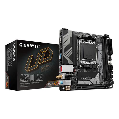 GIGABYTE A620I AX moederbord AMD A620 Socket AM5 mini ITX