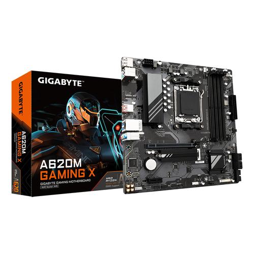 GIGABYTE A620M GAMING X moederbord AMD A620 Socket AM5 micro ATX - Image 1